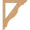 Ekena Millwork Funston Slat Smooth Bracket w/ Offset Brace, Western Red Cedar, 5 1/2"W x 36"D x 44"H BKT0604X36X44FST06SWR - alternate 2